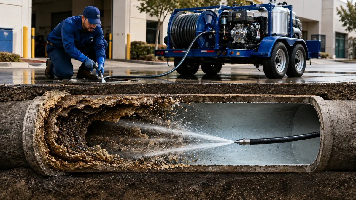Sewer Pipe Descaling in Imperial Beach